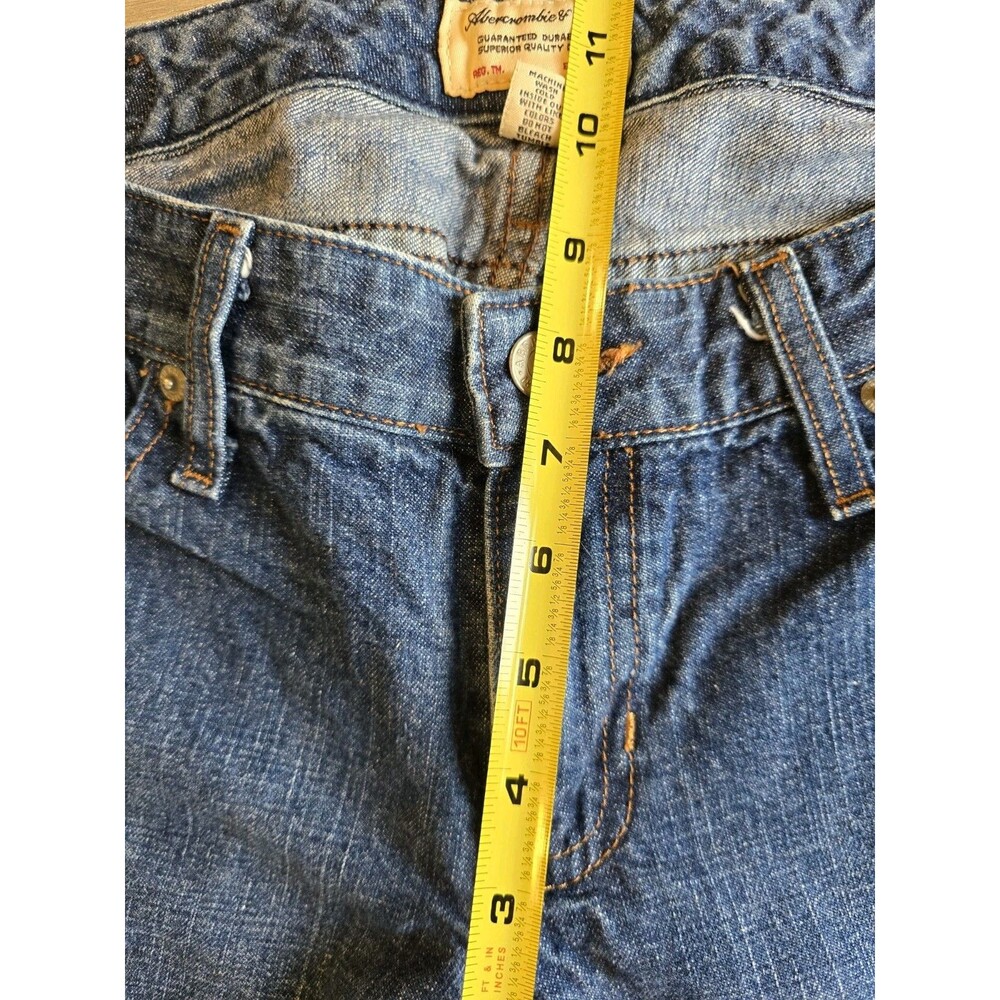 Abercrombie &‎ Fitch Sz 8S Women's Jeans Bootcut Flare 29" Inseam - Picture 8 of 10